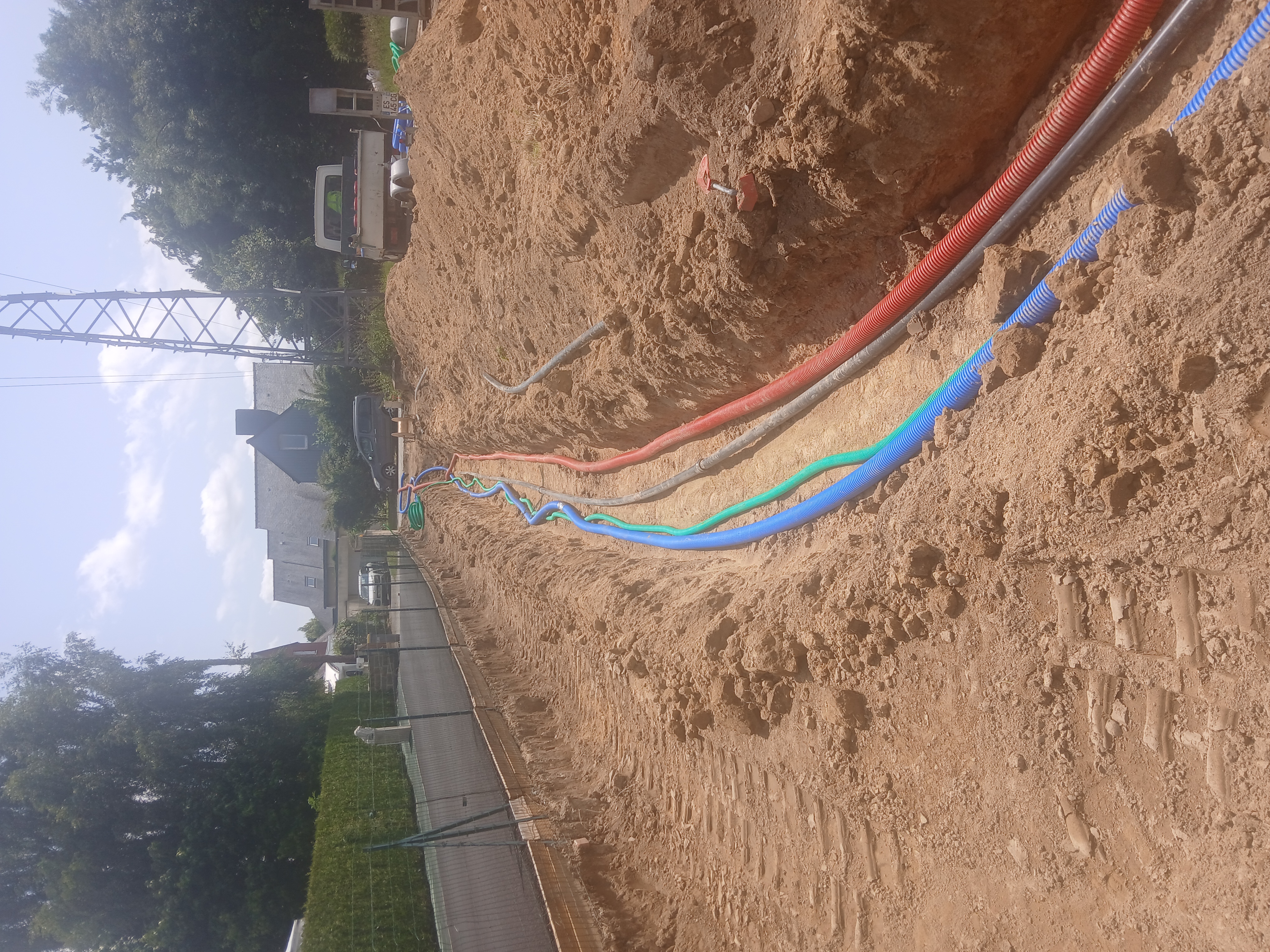 collecte de gravats et de dechets baulon