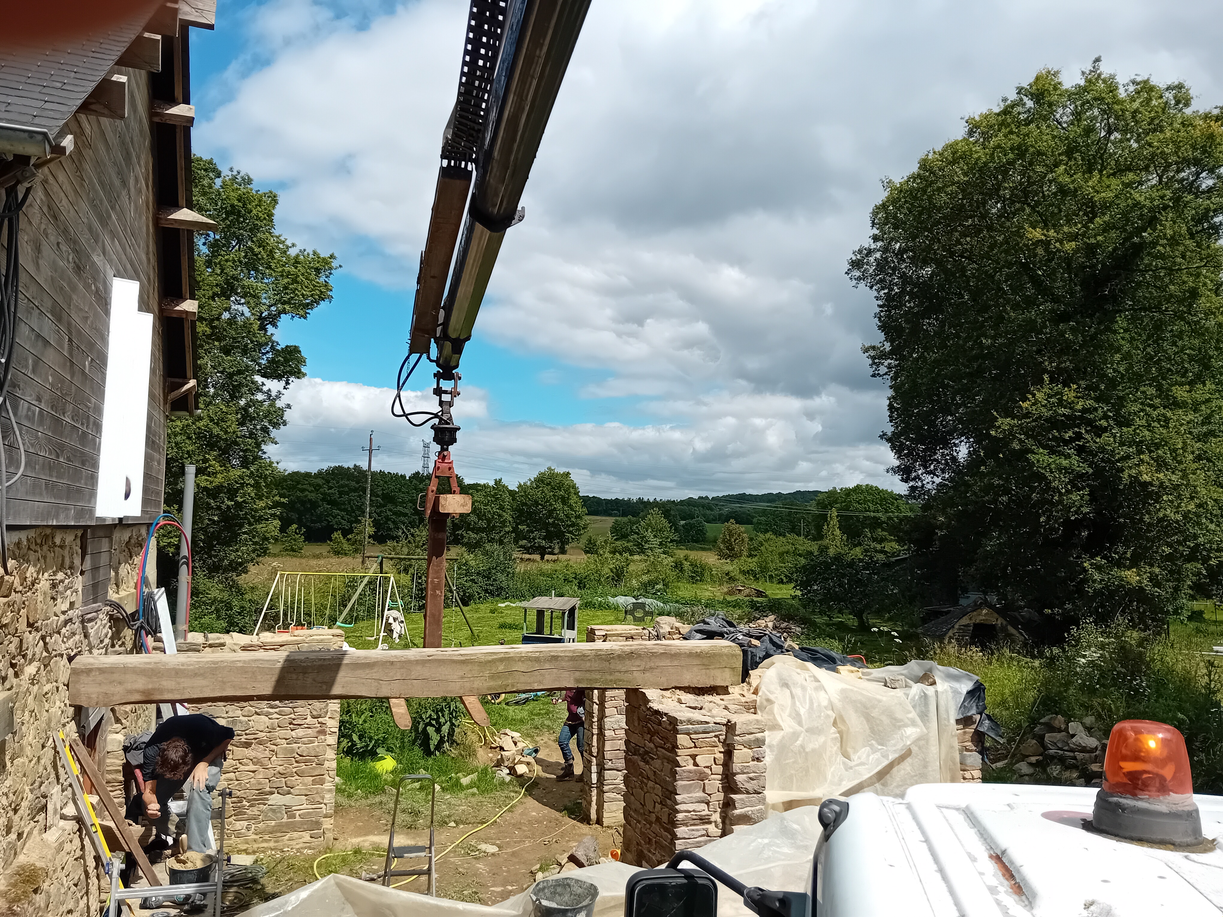 collecte de gravats et de dechets breal sous montfort