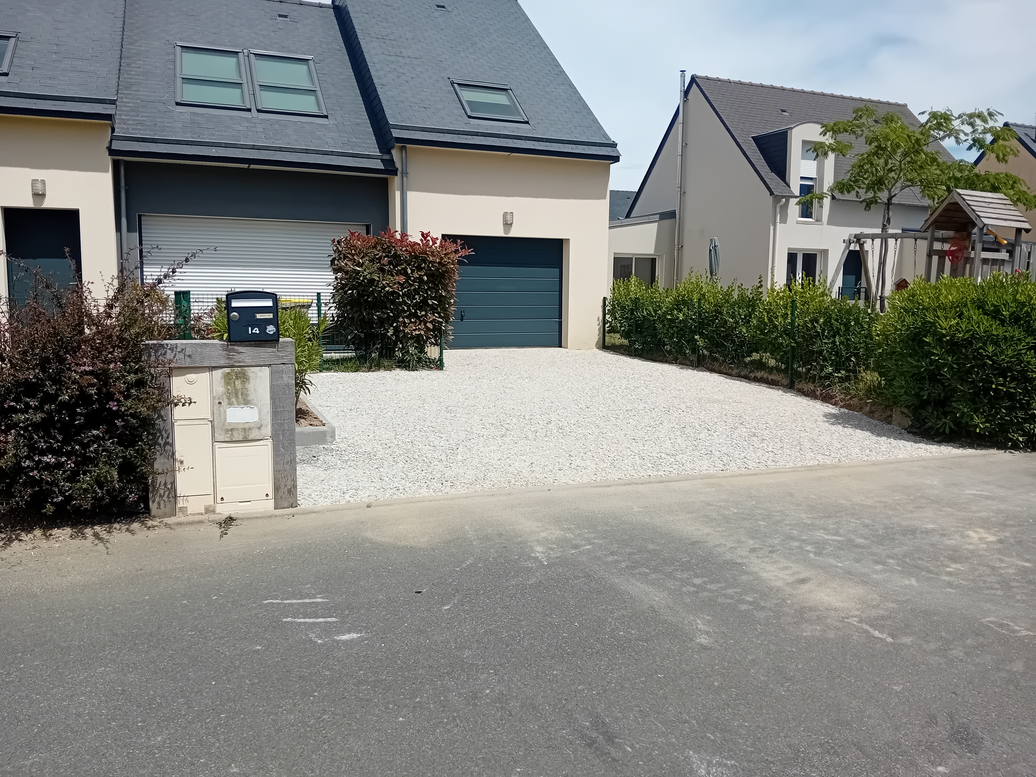 collecte de gravats et de dechets laille