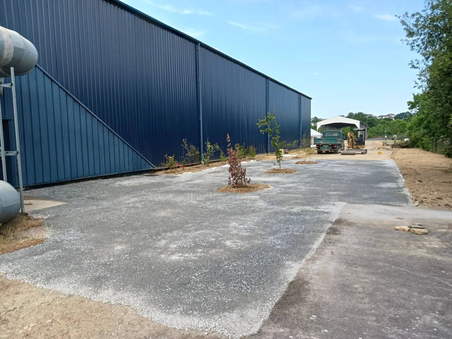 muret en pierre baulon